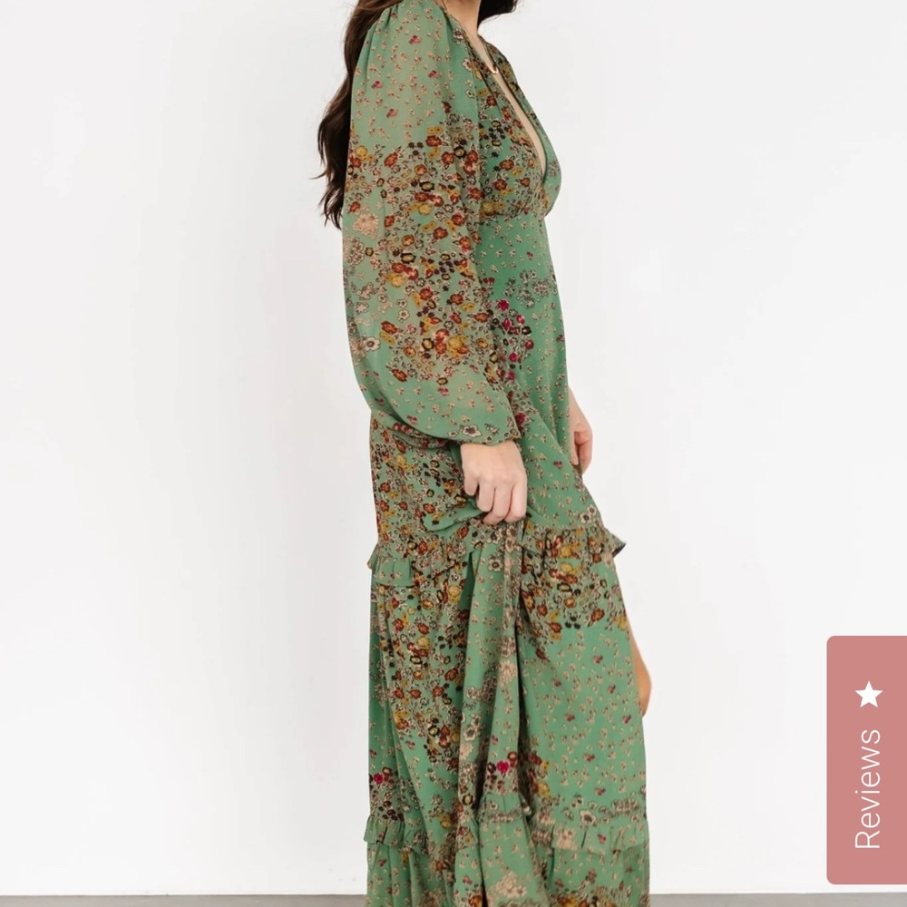 NWT Baltic Born Bowman Deep V Maxi Dress